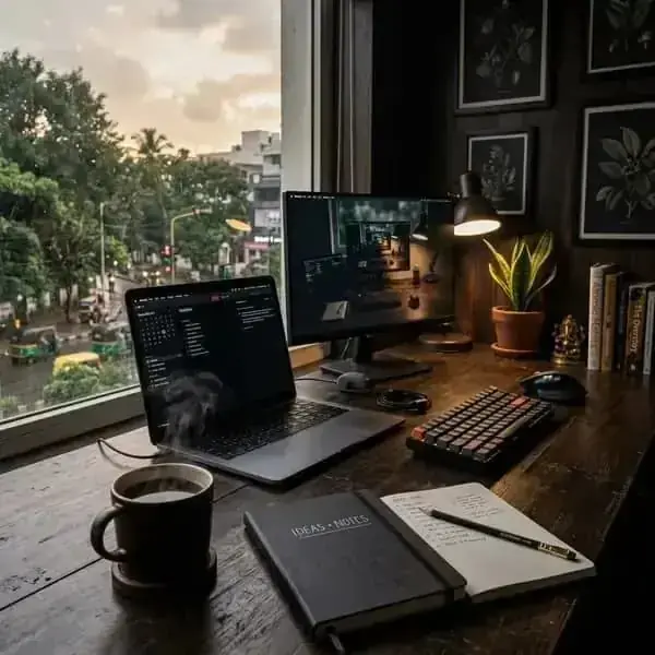 Sleek office meeting setup discussing business school placement records
